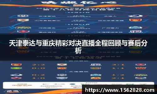 天津泰达与重庆精彩对决直播全程回顾与赛后分析